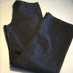 Grey wide leg jeans, size 31